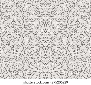 Seamless pattern in Arabic style. Arabesque. Vector illustration.