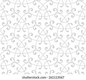 Seamless pattern in Arabic style. Floral vector illustration.