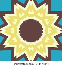 Seamless pattern in arabic style. Muslim, japanese, eastern, oriental colorful background. Vector illustration.