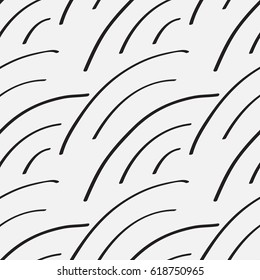Seamless pattern with arcs