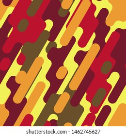 Seamless pattern army camouflage vector design