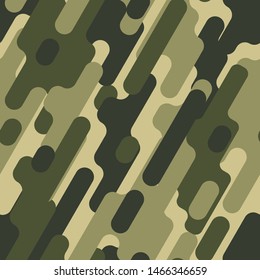 Seamless pattern army camouflage vector design