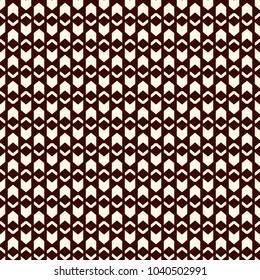 Seamless pattern with arrow fletching. Repeated chevrons wallpaper. Tribal and ethnic motif. Native americans ornamental abstract background. Boho chic digital paper, textile print. Vector art