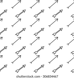 seamless pattern with arrows