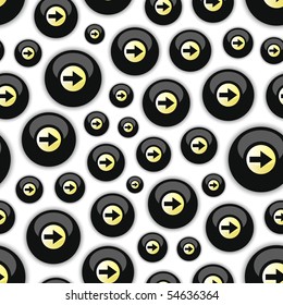 Seamless pattern with arrows