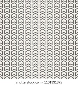 Seamless pattern with arrows motif. Minimalist abstract background. Simple modern print with pointers. Linear style. Digital paper, textile print. Vector art.