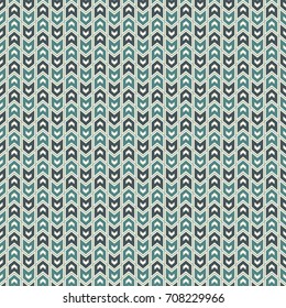 Seamless pattern with arrows motif. Repeated mini angle brackets. Chevrons wallpaper. Minimalist abstract background. Simple modern print with pointers. Digital paper, textile print. Vector art