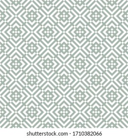 Seamless pattern. Arrows, polygons background. Folk wallpaper. Ethnic ornate. Curves, squares backdrop. Chevrons, checks ornament. Tribal motif. Angle brackets, quadrangles. Ancient mosaic. Abstract