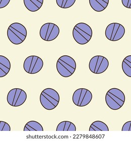 Seamless pattern, art background. Surface design with simple shapes
