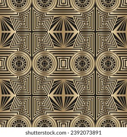 seamless pattern art deco background