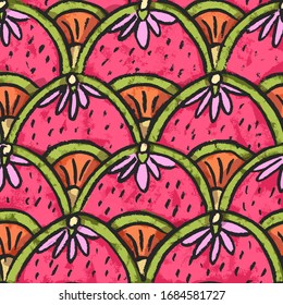 Nahtlose Muster in Art-Deco, moderner Stil