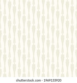 Seamless pattern in art Deco style. Decorative illustration of a palm tree, vintage ornament in vector. Wallpaper or elegant fabric