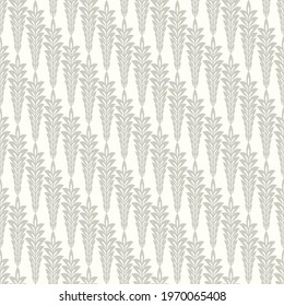 Seamless pattern in art Deco style. Decorative illustration of a palm tree, vintage ornament in vector. Wallpaper or elegant fabric