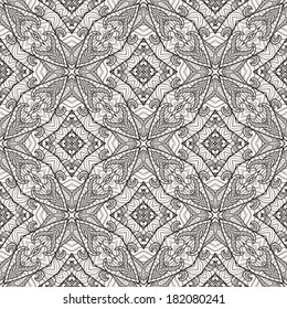 Seamless pattern.  Art nouveau style.