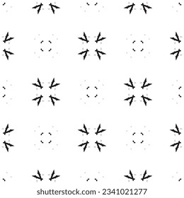 Seamless pattern in art Nouveau style.Complex geometric pattern.A pattern of fine lines.Delicate black lace on a white background.Mesh pattern.For decorating fabric, paper, Wallpaper, and packaging.