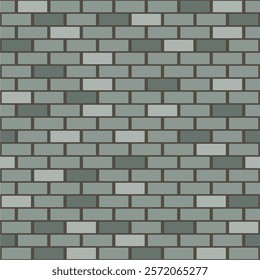 Seamless pattern artistic brick wall vector illustration print for textile, wallpaper, paper, pack etc geometrical background 