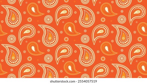 Seamless pattern artwork and rug bohemian. Drawn decorating and paisley damask. Contrast repetition at invitation delicate. Buta wallpaper and western canvas.