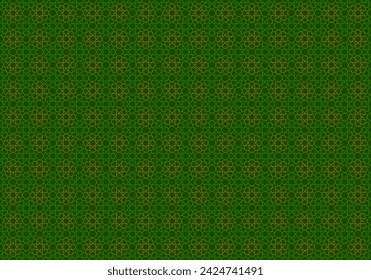 Seamless pattern in authentic arabian style. Vector illustration