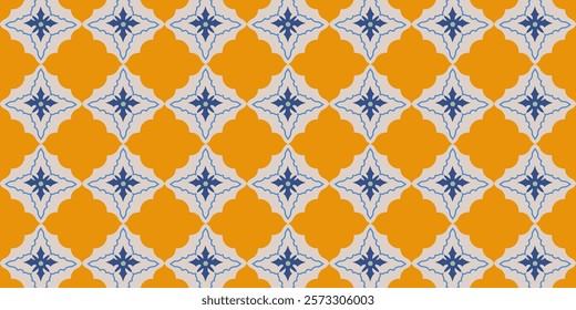 seamless pattern in authentic arabian style for backgrounds, presentations, wrapping papers, prints, artworks. Vector illustration	