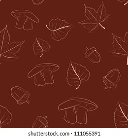 seamless pattern - autumn