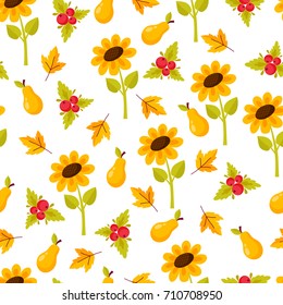 Seamless pattern autumn