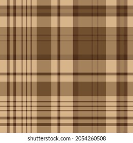 Patrón sin foco en los colores beige y marrón otoñales para machacar, tela, textiles, ropa, manteles y otras cosas. Imagen vectorial. 