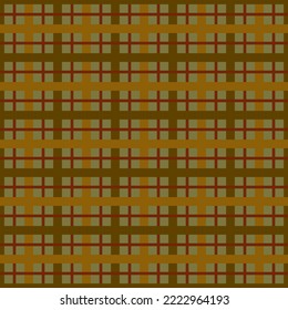 Seamless pattern in autumn brown colors for plaid, fabric, textile, clothes, tablecloth and other things