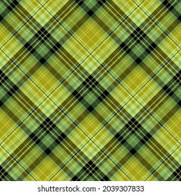 Patrón sin foco en los colores verde y negro otoñales para machacar, tela, textil, ropa, mantel y otras cosas. Imagen vectorial. 2