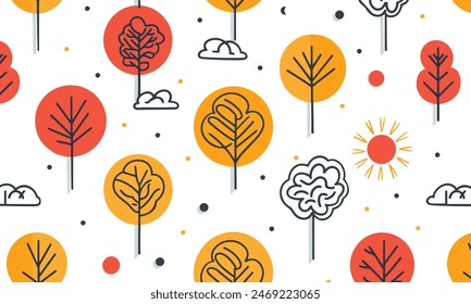 patrón sin fisuras con fondo de textura de hojas de otoño