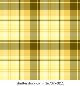 Patrón inoxidable en los colores amarillos otoñales para recubrimiento, tela, textil, ropa, mantel y otras cosas. Imagen vectorial. 