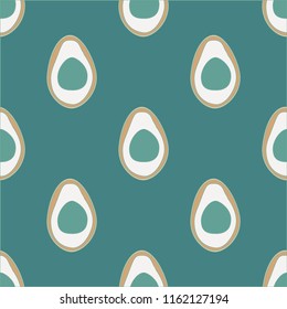 Seamless pattern with avocado. Background with avocado for fabric, cover and wallpaper