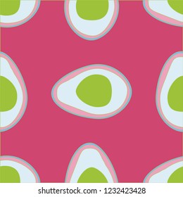Seamless pattern with avocado. Background with avocado for fabric, cover and wallpaper