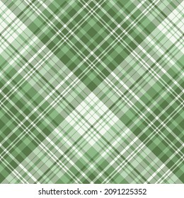 Seamless pattern in awesome light and dark green colors for plaid, fabric, textile, clothes, tablecloth and other things. Vector image. 2
