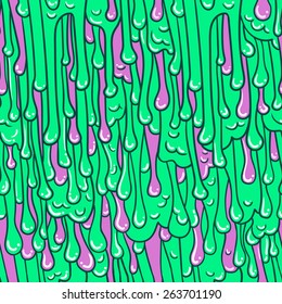 Seamless pattern. Awesome texture of melting ice cream.