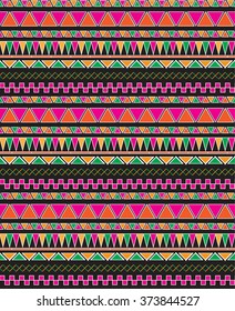 seamless pattern Aztecs