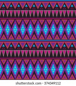 seamless pattern Aztecs