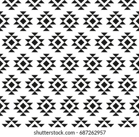 seamless pattern Aztecs