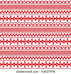 seamless pattern Aztecs