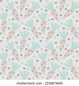 Seamless pattern for baby textile