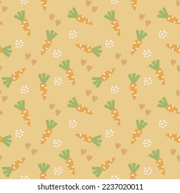 Seamless pattern for baby textile