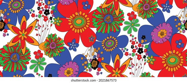 Seamless Pattern For Back ground And Printing on Fabric, Seamless, Pattern