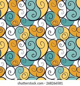 Seamless pattern background