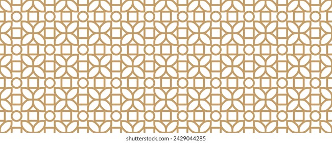 Seamless pattern background, Abstract pattern background decorative graphic design wallpaper background for your design , vector illustration