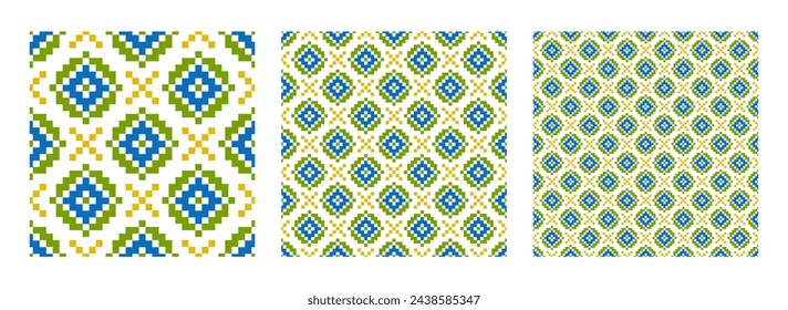 Seamless pattern background, Abstract pattern background, Fabric pattern, decorative graphic design wallpaper background for your design , vector illustration