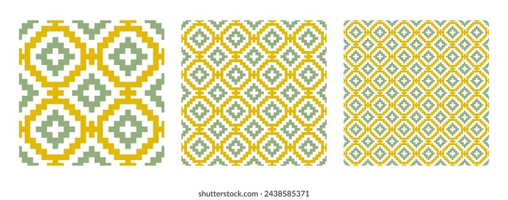 Seamless pattern background, Abstract pattern background, Fabric pattern, decorative graphic design wallpaper background for your design , vector illustration