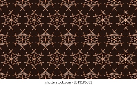 seamless pattern background. abstract floral pattern. mandala pattern. hand drawn seamless pattern