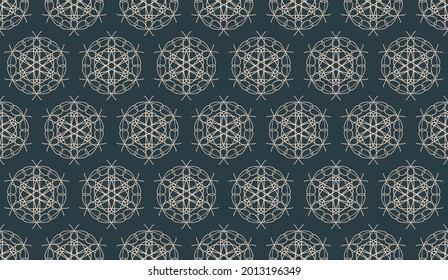seamless pattern background. abstract floral pattern. mandala pattern. hand drawn seamless pattern