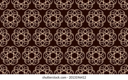 seamless pattern background. abstract floral pattern. mandala pattern. hand drawn seamless pattern