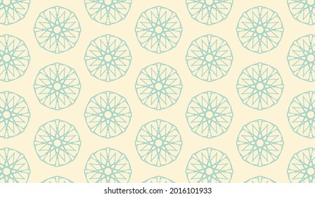 seamless pattern background. abstract floral pattern. mandala pattern. hand drawn seamless pattern. contemporary batik motif