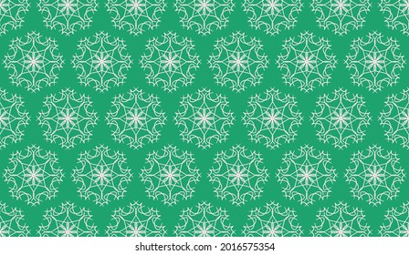 seamless pattern background. abstract floral pattern. mandala pattern. hand drawn seamless pattern. contemporary batik motif